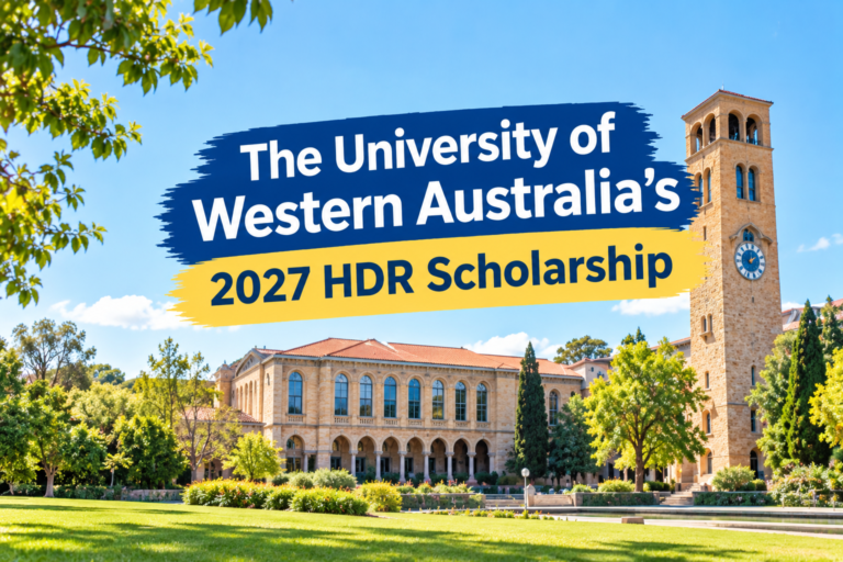 The University of Western Australia’s HDR Scholarship 2027